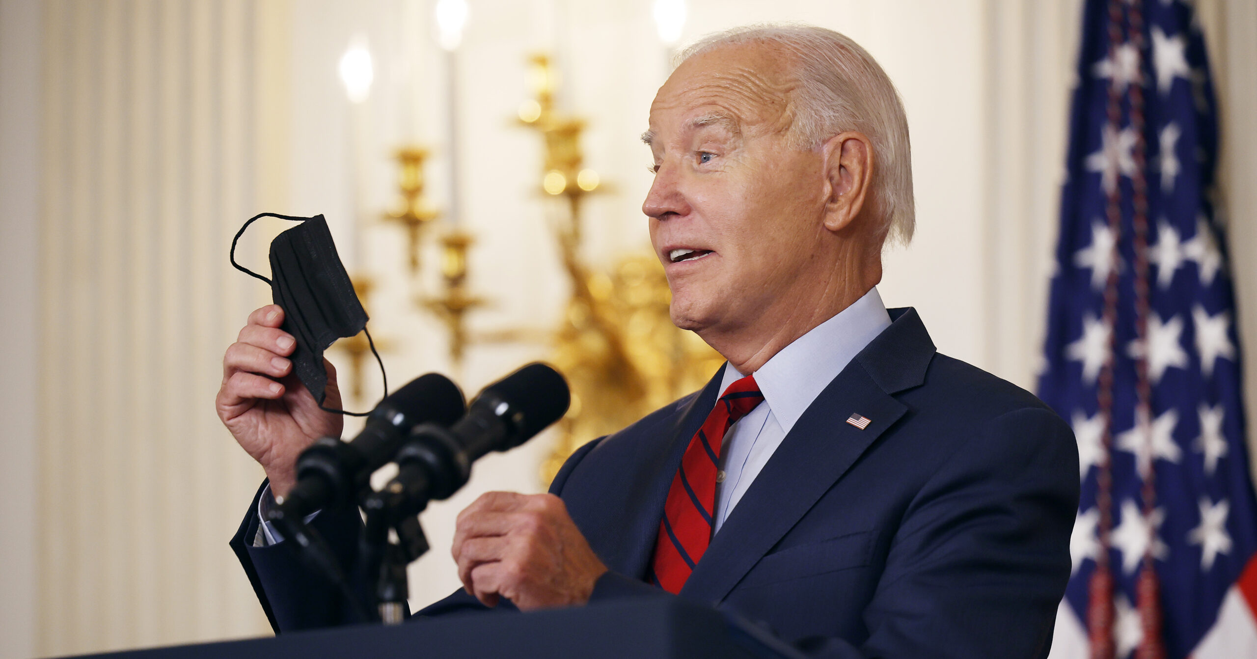 "Don't tell them I didn't have it on when I walked in." Credit: Getty