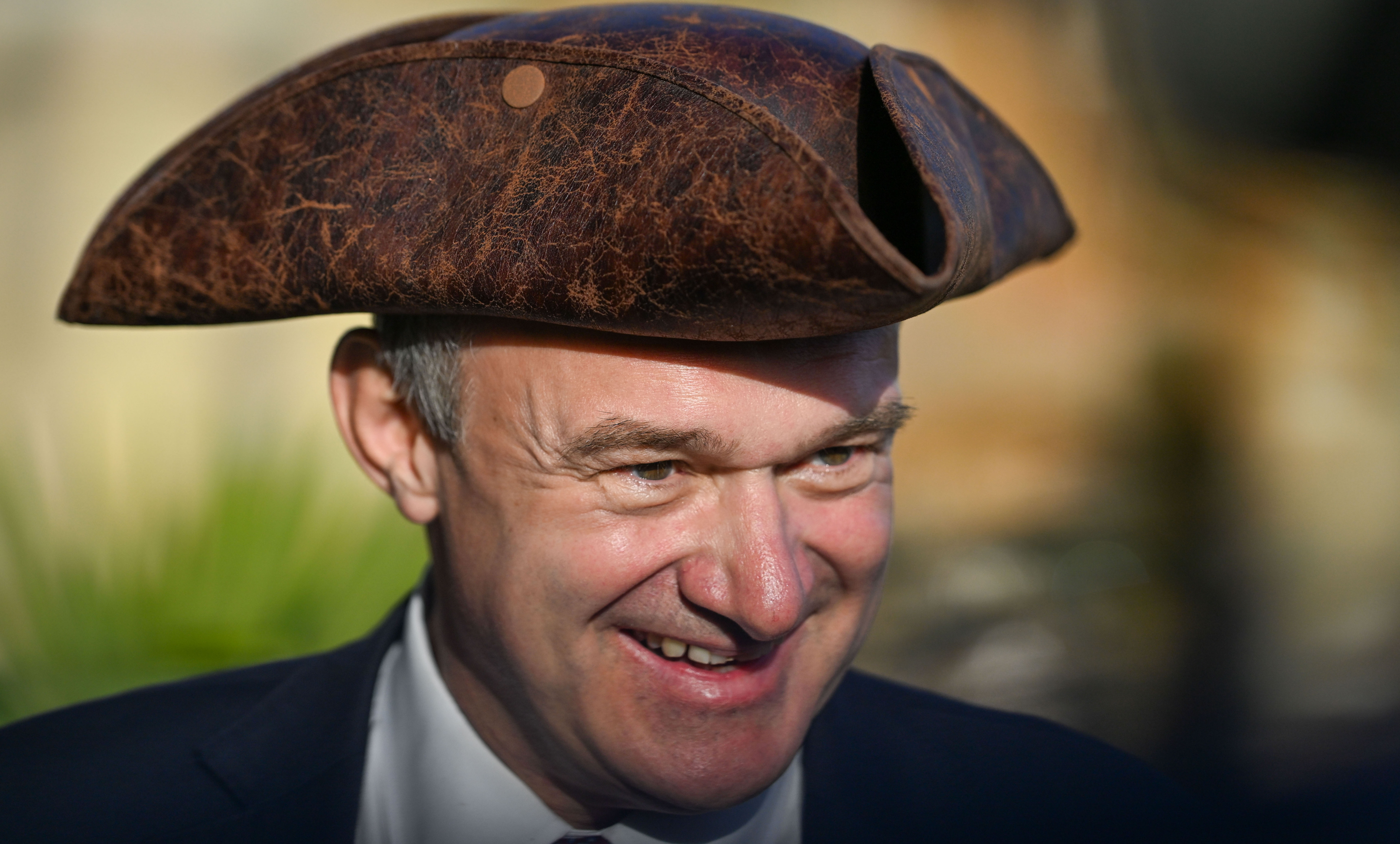 Lib Dem leader Ed Davey sports a new look at this week's party conference. Credit: Getty