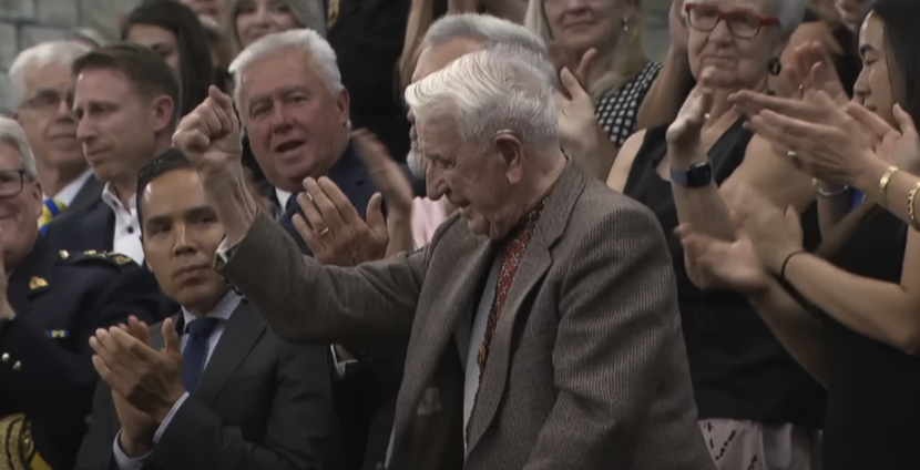 98-year-old Yaroslav Hunka