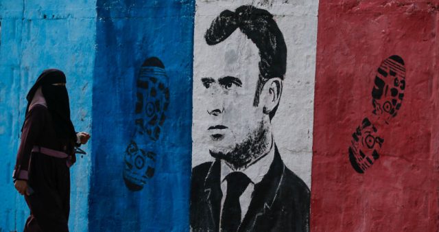 'He's always had trouble coming out clearly on Islamism and immigration.' (MOHAMMED ABED/AFP via Getty Images)