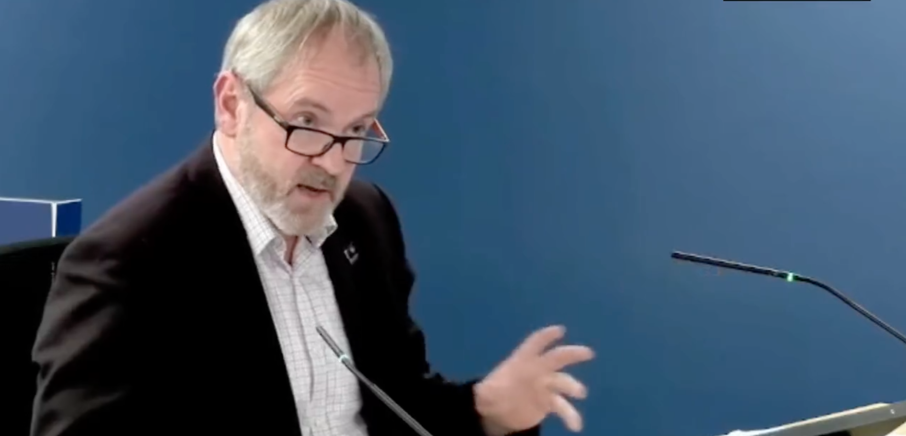 Carl Heneghan gives evidence at the Covid inquiry