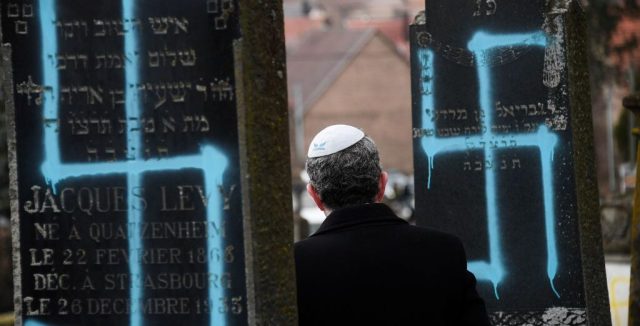 In France, antisemitism never went away. (FREDERICK FLORIN/AFP via Getty Images)