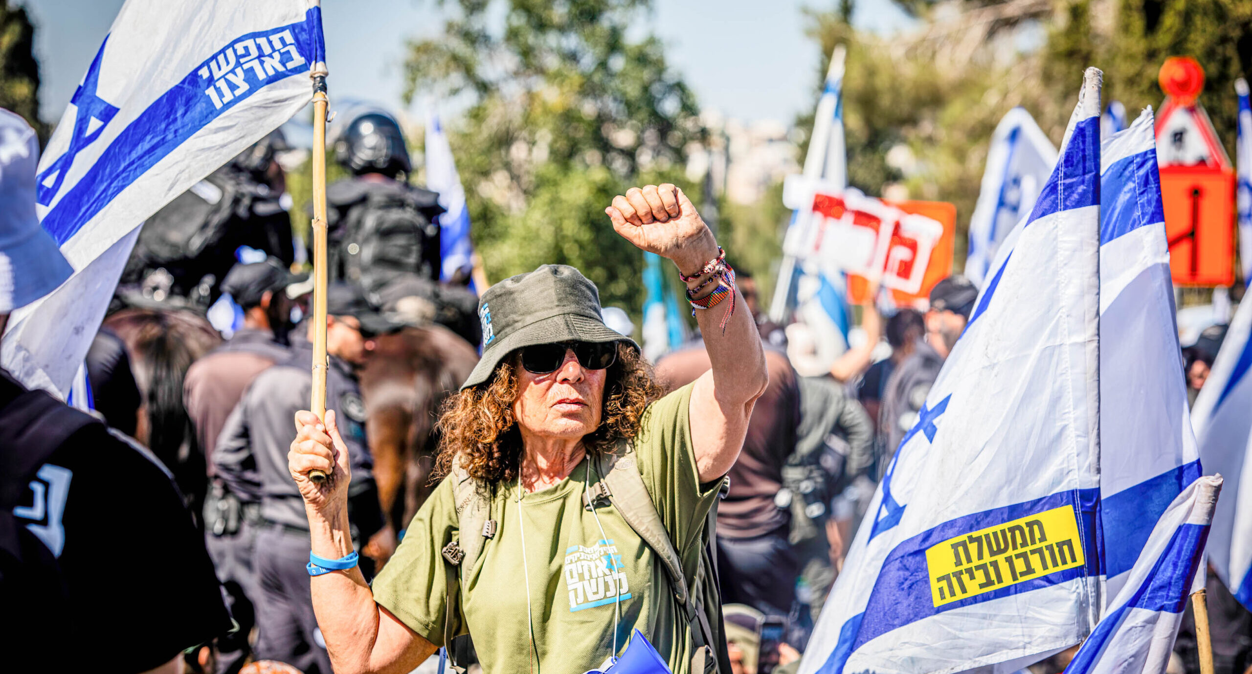 Liberals who once protested against Netanyahu are reconsidering their stance on Palestine. Credit: Getty 