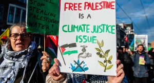 What does Palestine have to do with climate change?
