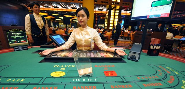 Welcome to Sentosa. Roslan Rahman/AFP/Getty Images.