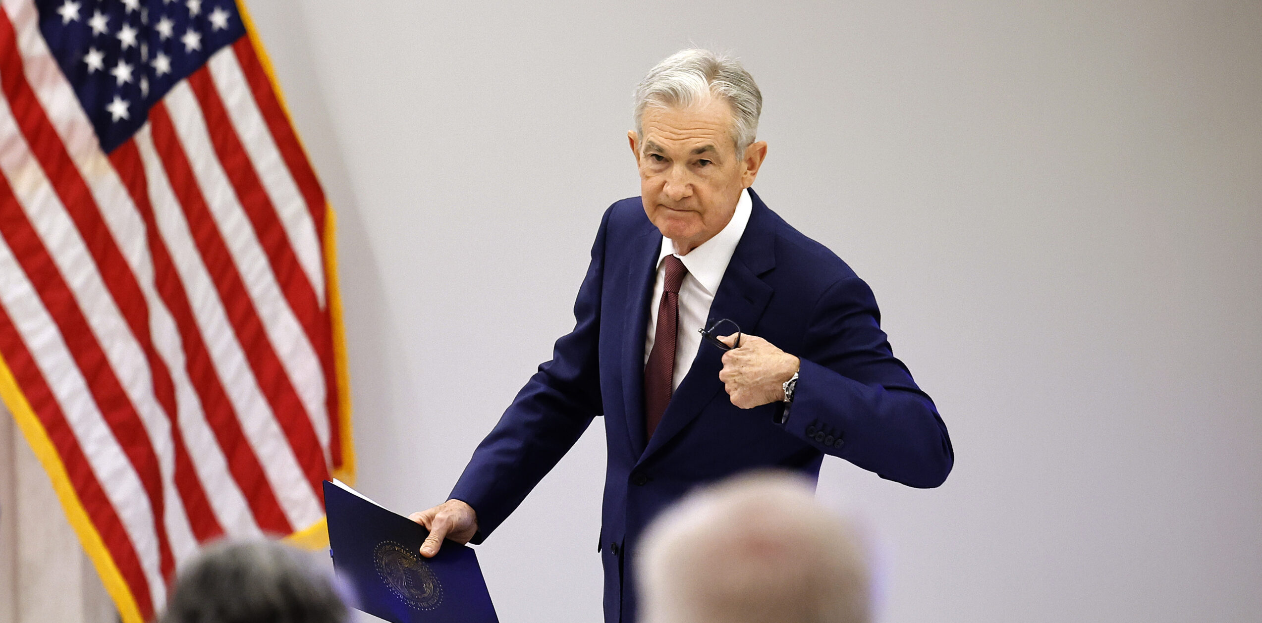 Jerome Powell has taken a big risk. Credit: Getty