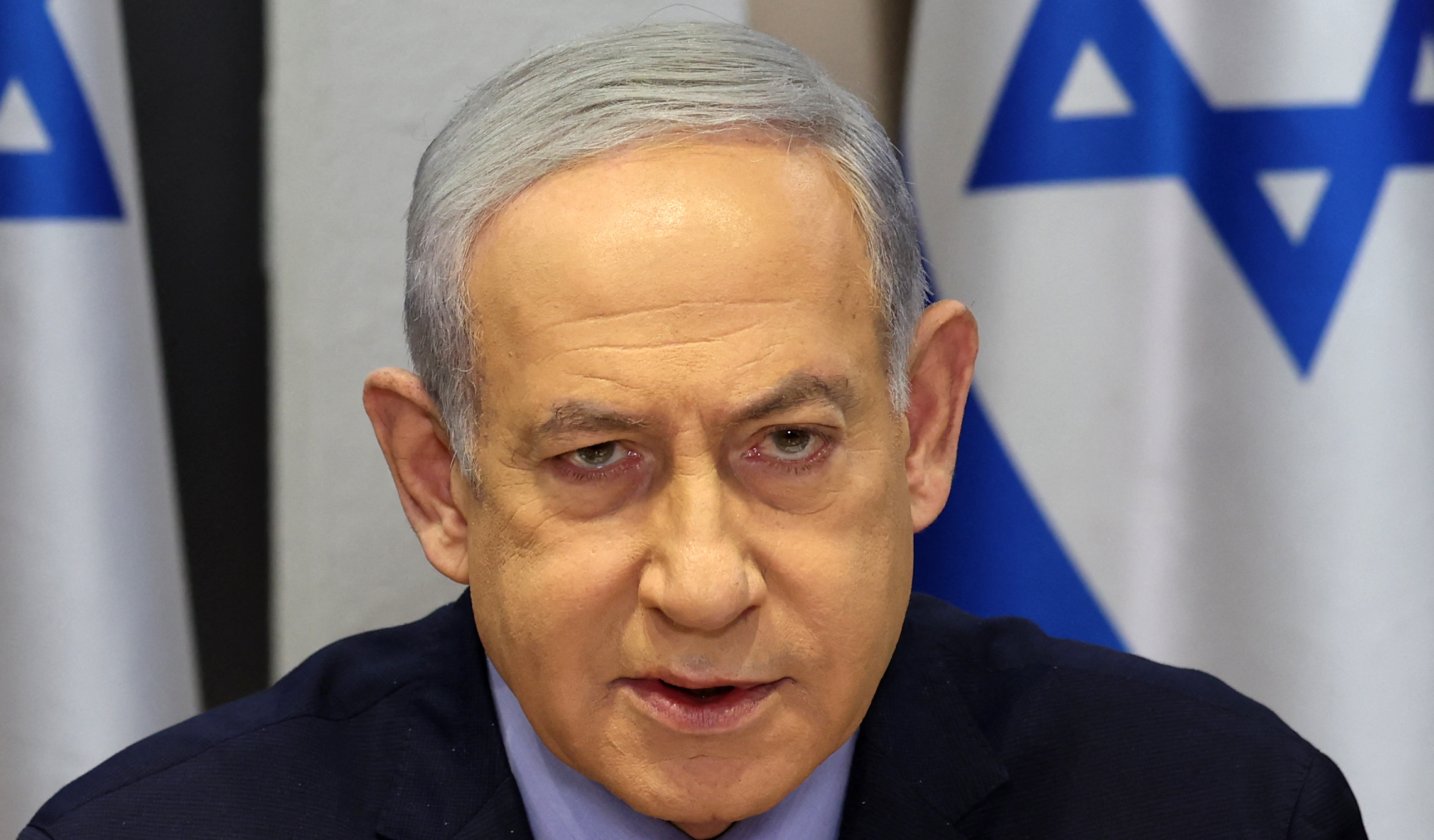 There is no chance of Netanyahu going voluntarily. Credit: Getty