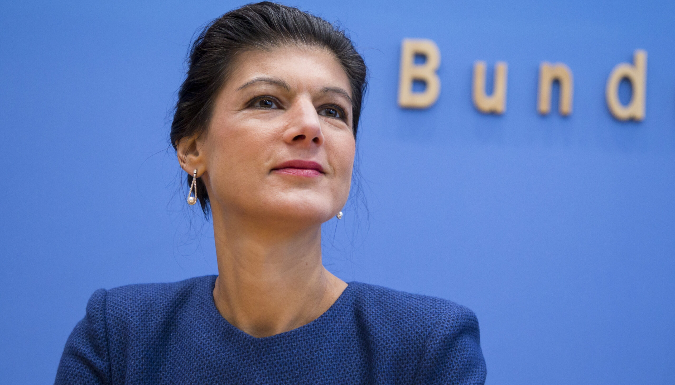 Sahra Wagenknecht is a serious threat to Germany's established parties. Credit: Getty