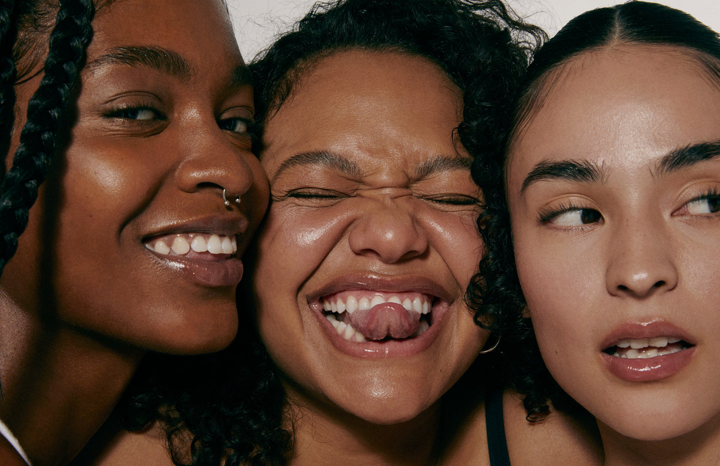 'Body-positive' influencer Dronme Davis (centre) was profiled in the NYT this week.