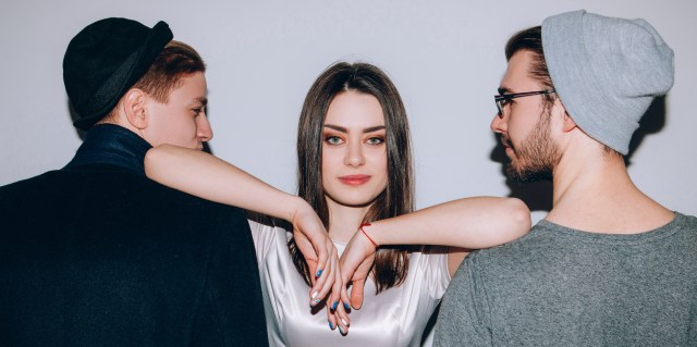 Polyamory is becoming increasingly normalised. Credit: Gett