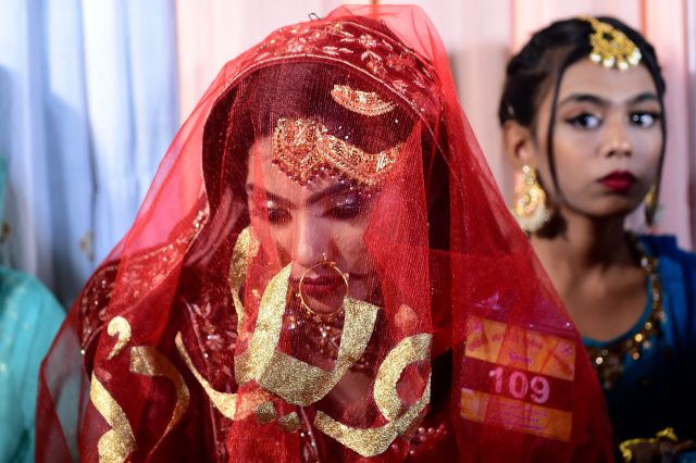 'Deciding to get married, and whom to marry, is in addition to being a personal choice, a political one' (SAM PANTHAKY/AFP via Getty Images)