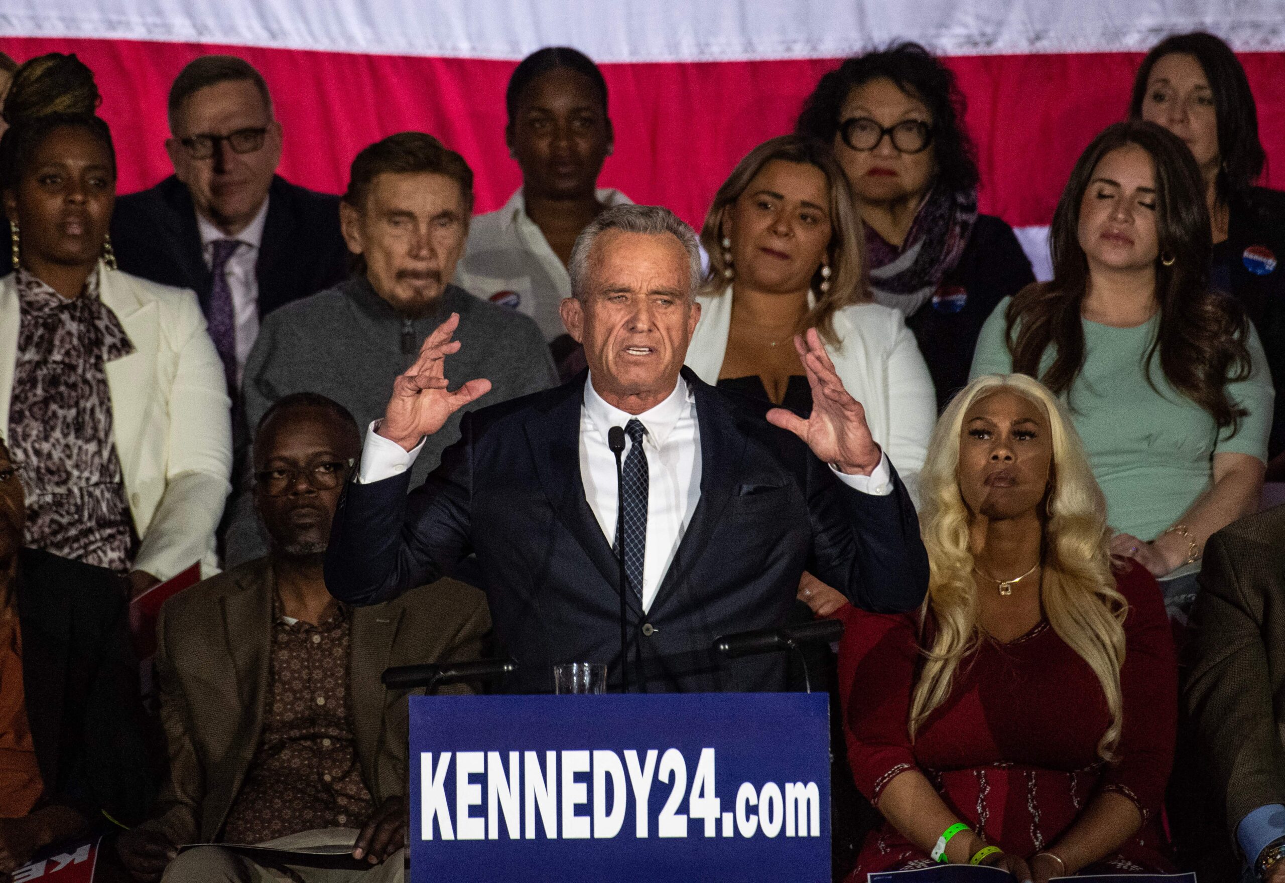 The mega-fans. Credit: Getty