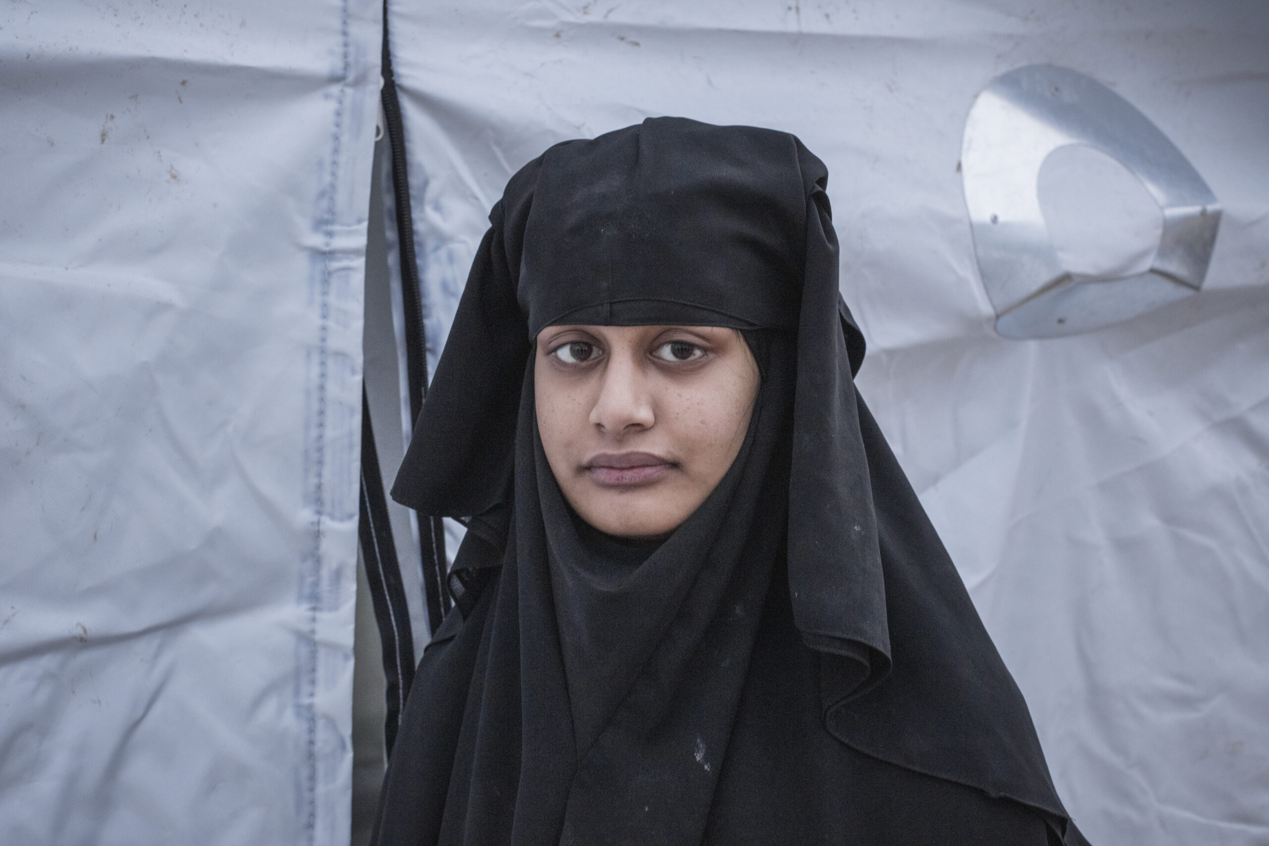 Shamima Begum pictured in Syria in 2019. Credit: Getty