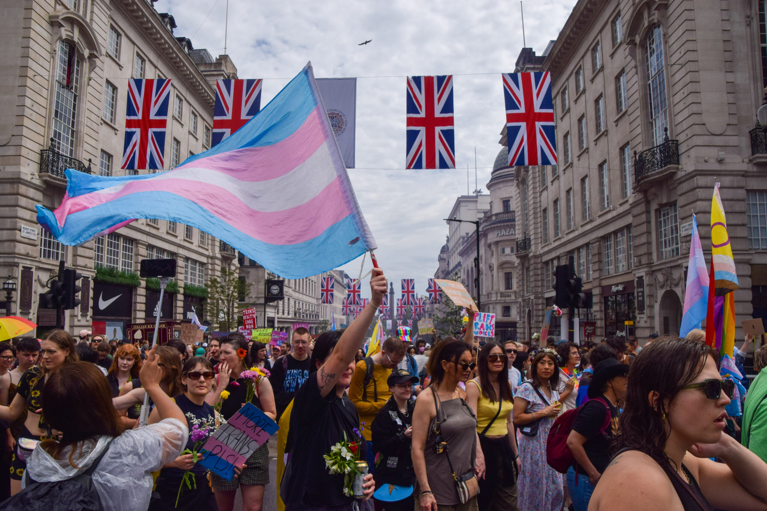 Activists routinely accuse critics of being complicit in "trans genocide". Credit: Getty