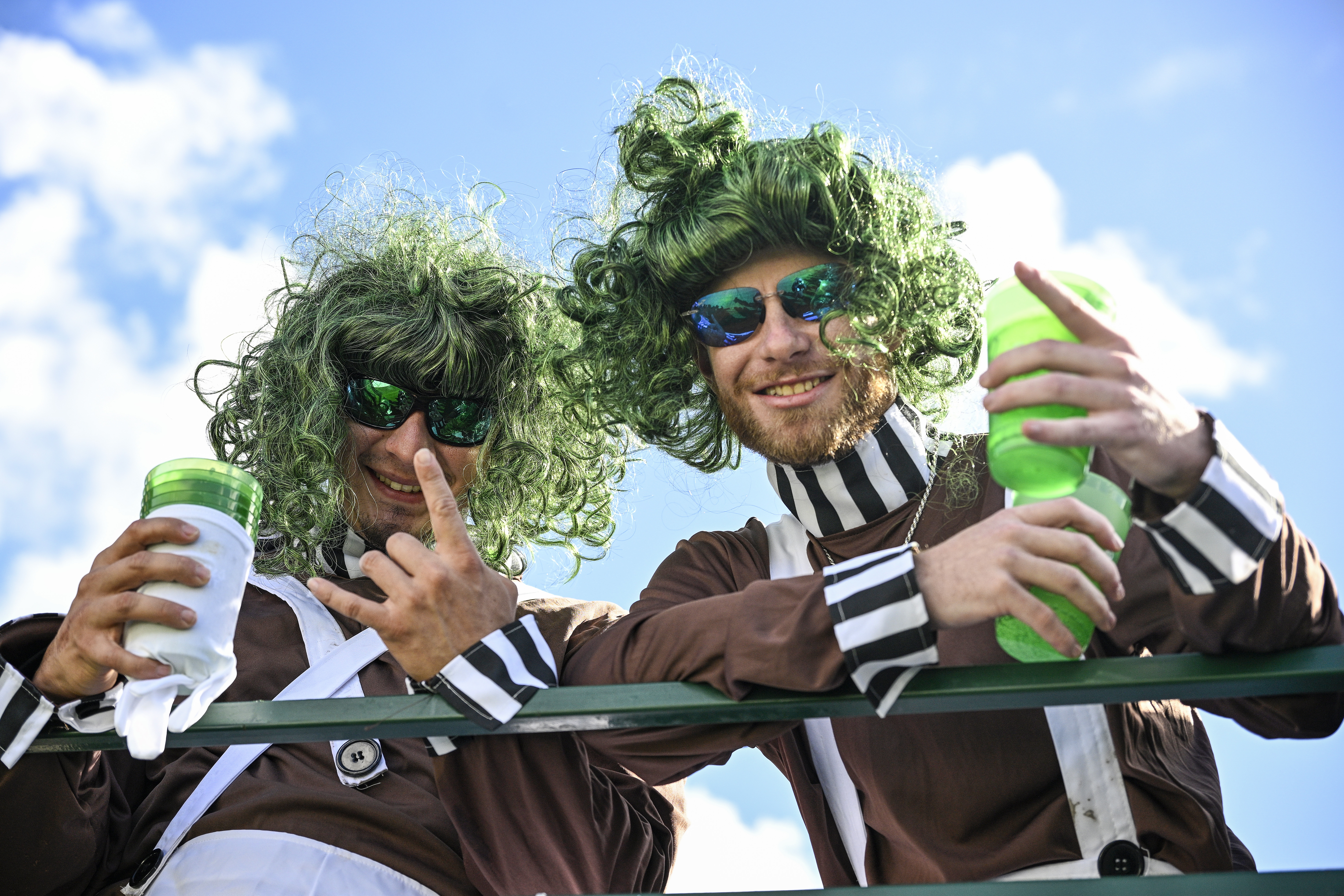 Children were given a mere two jelly beans each.
