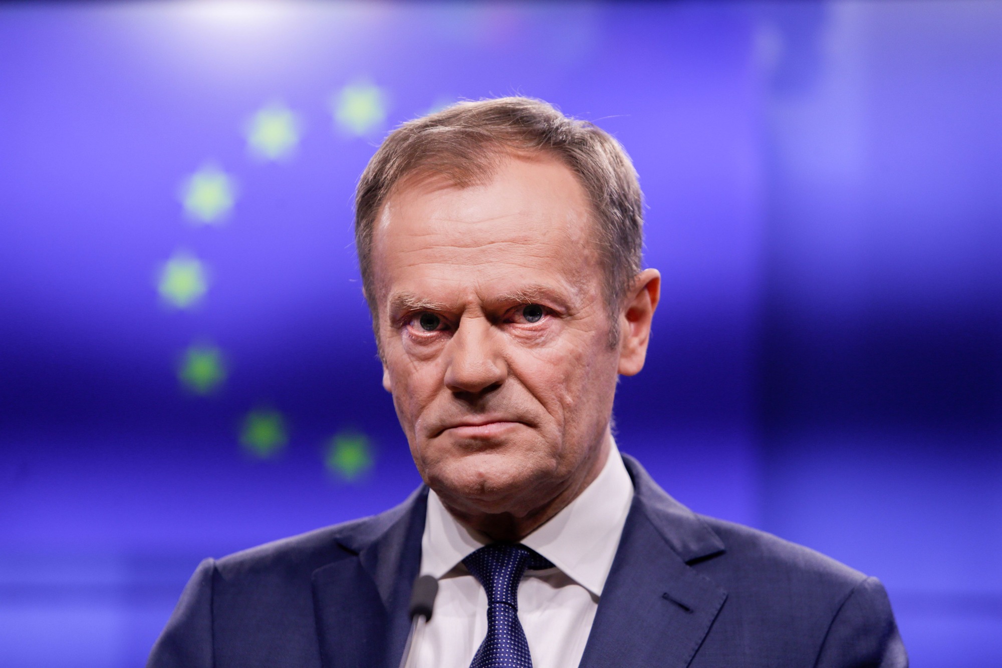 Donald Tusk said that Europe was in a 'pre-war state'. Credit: Getty