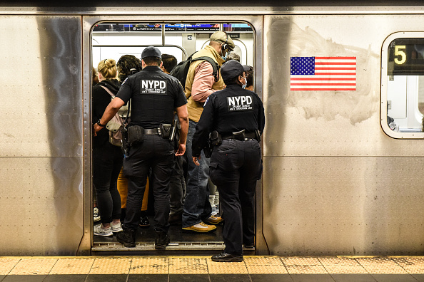 Eric Adams has supported a recent influx of police. Credit: Getty 