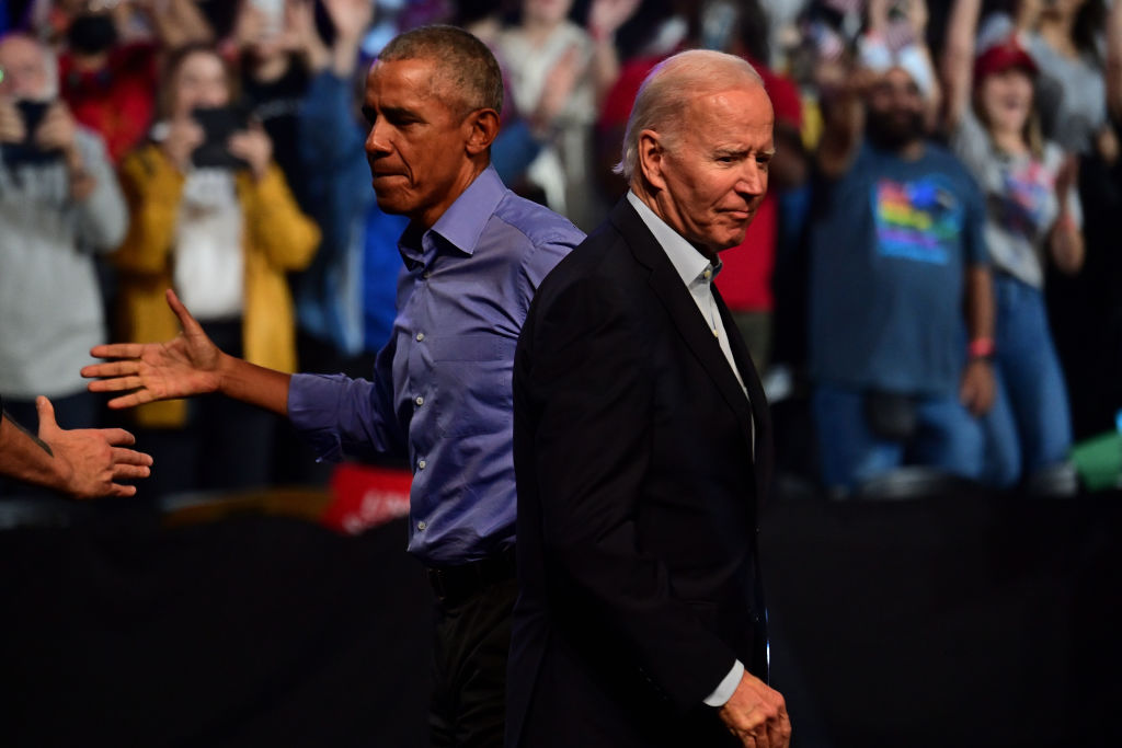 The Democrats' past is still haunting Joe Biden. Credit: Getty