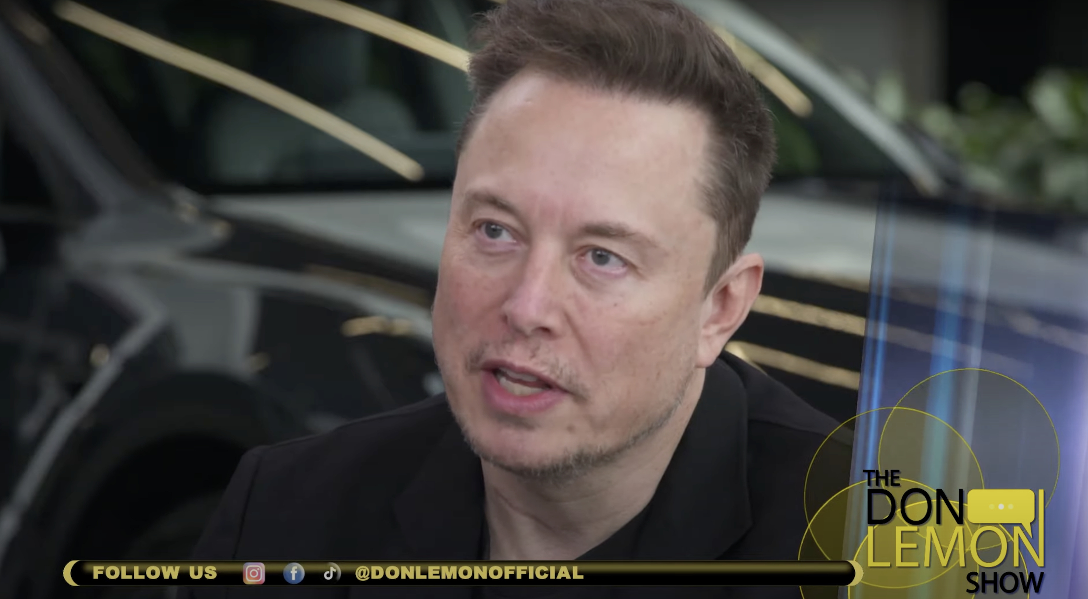 Elon Musk told Don Lemon that “we are all descended from slaves". Credit: YouTube