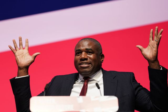 Is David Lammy's realism realistic? Credit: Getty