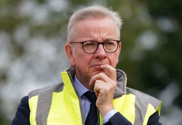 Contemplating Govetown. (JOE GIDDENS/POOL/AFP via Getty Images)