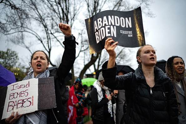 Protesters are damaging the party's image. Credit: Getty 