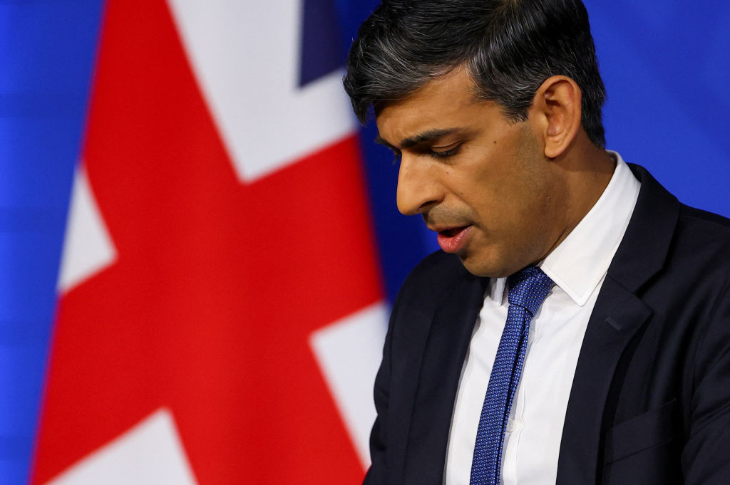 Rishi Sunak's Tory coalition is nearing breaking point. Credit: Getty