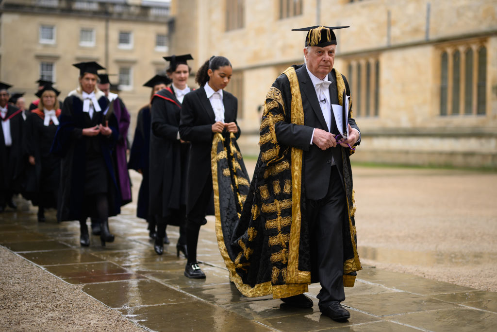 Chancellor of Oxford University Lord Patten pictured last year. Credit: Getty