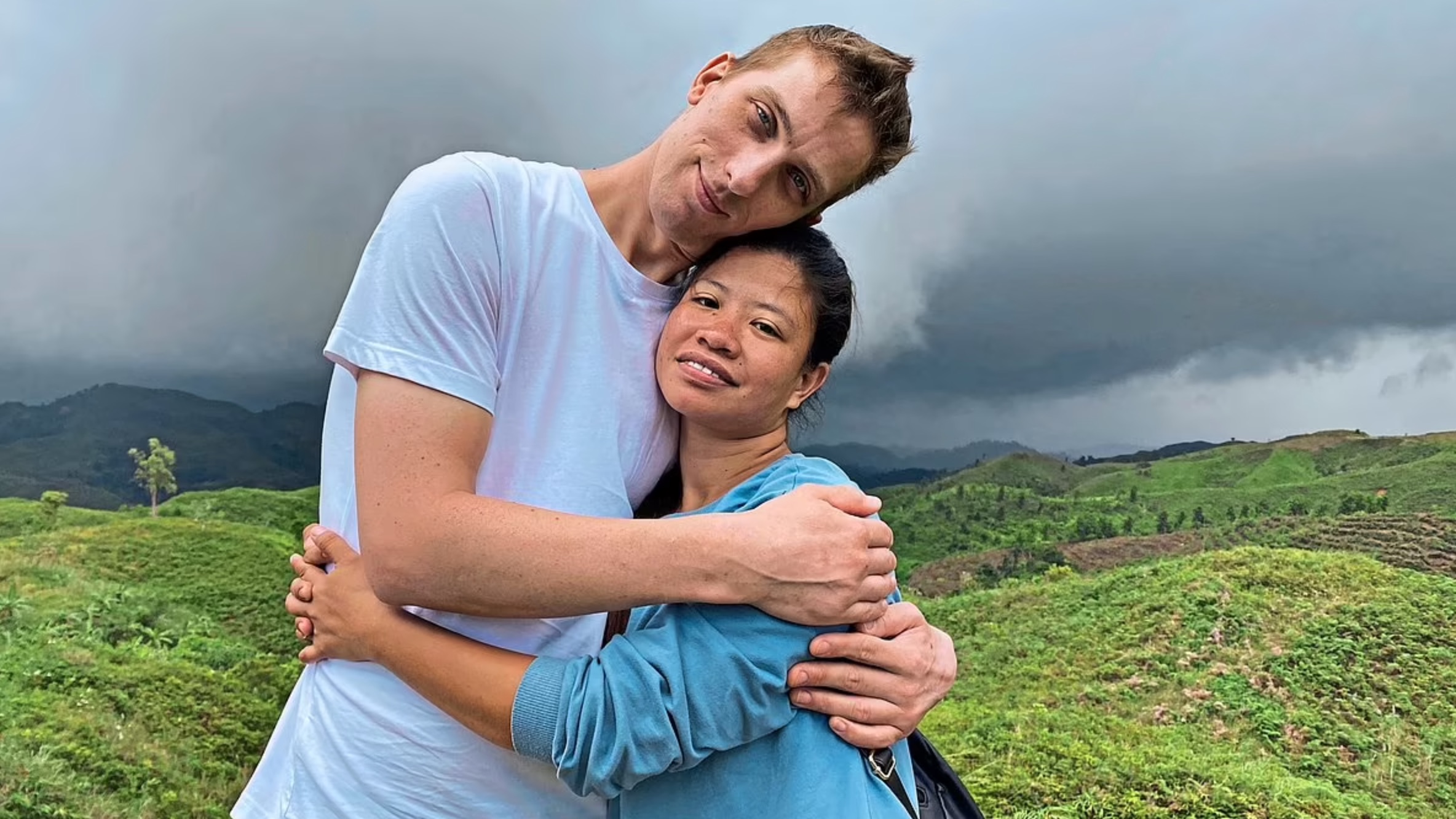 One of the couples from Channel 4's The Nevermets. Credit: Channel 4