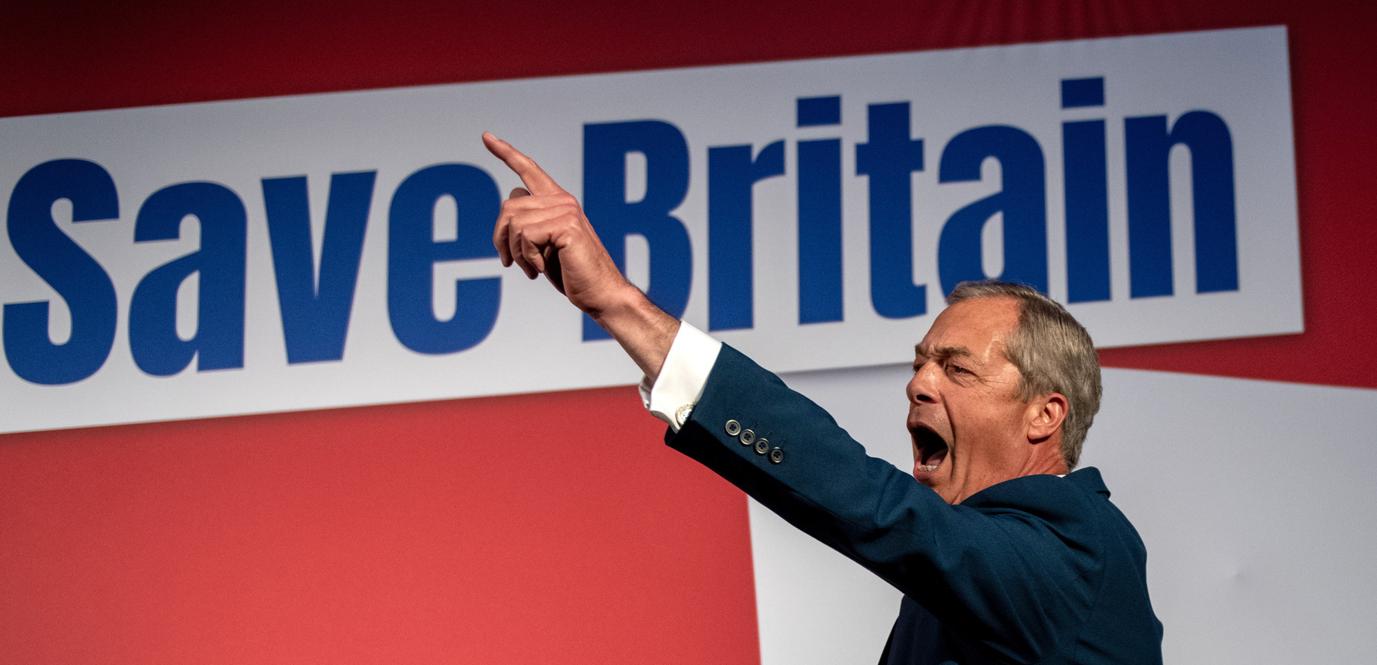 Farage is well-versed in spinning a campaign out of the frustrations of the underdog. Credit: Getty