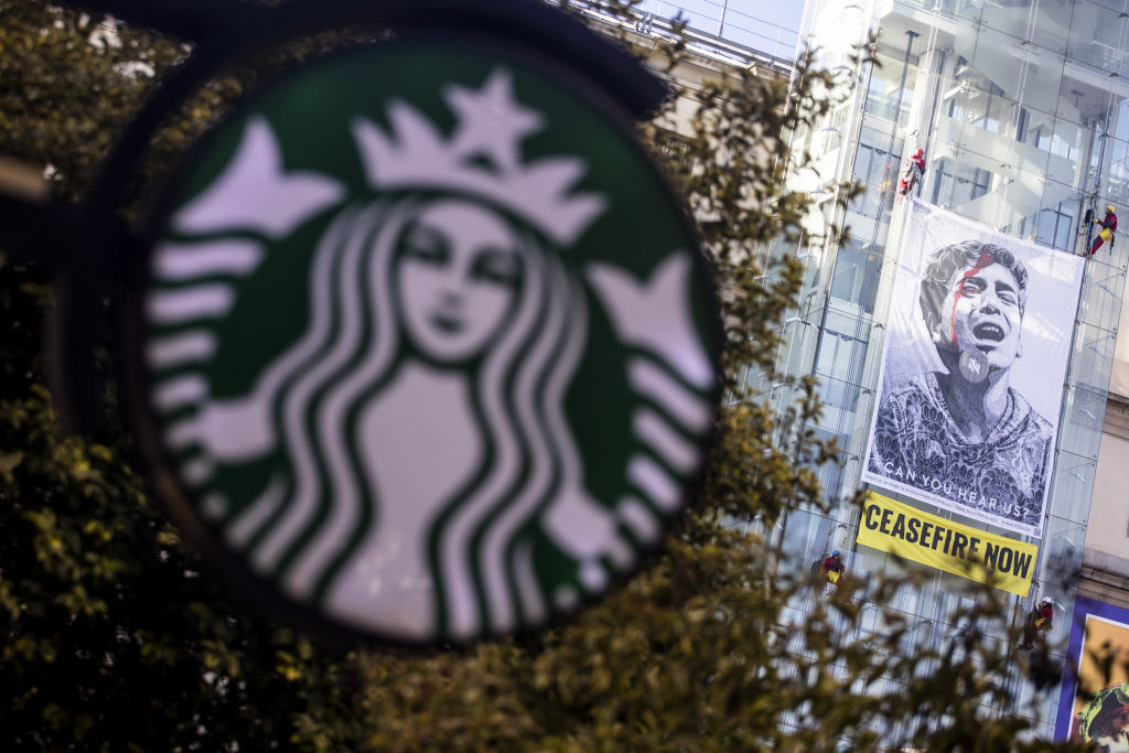 Pro-Palestine activists have encouraged a boycott of Starbucks. Credit: Getty
