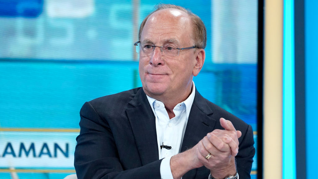 BlackRock CEO Larry Fink is one of the key drivers behind TXSE. Credit: Getty