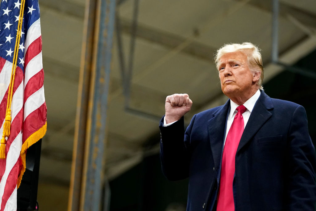 Is Donald Trump's march to the White House inexorable? Credit: Getty