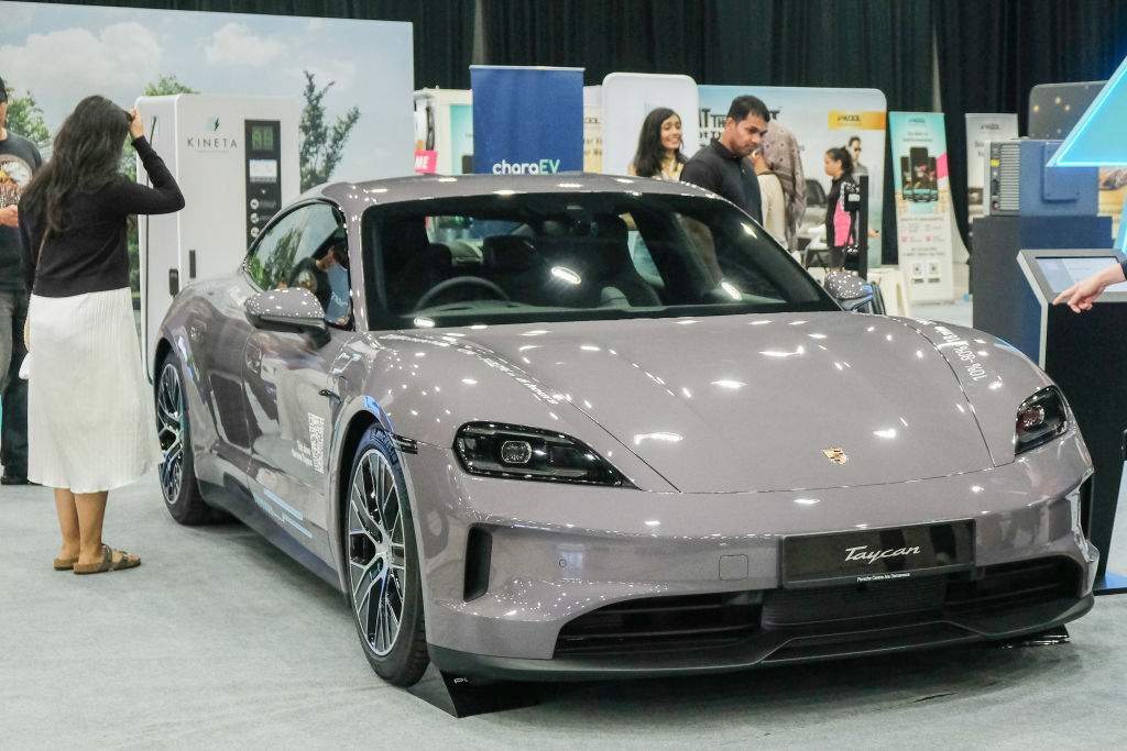 Electric Porsches aren't taking off. Credit: Getty