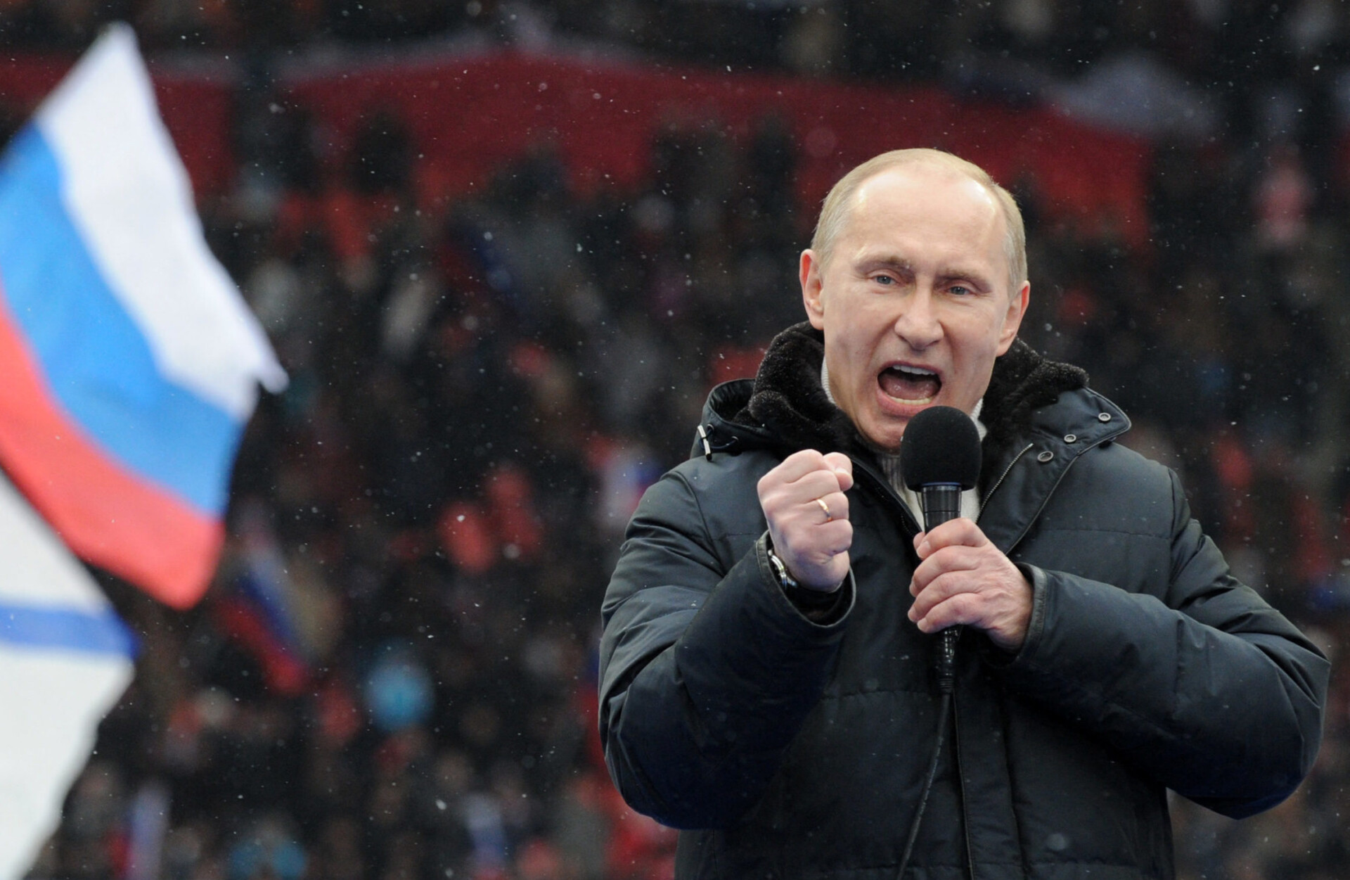 Putin's grip on power is tighter than ever. Credit: Getty
