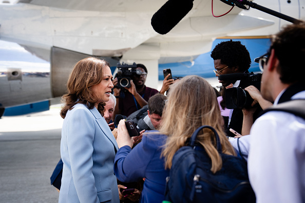 She's giving journalists off-the-record face time. Credit: Getty 
