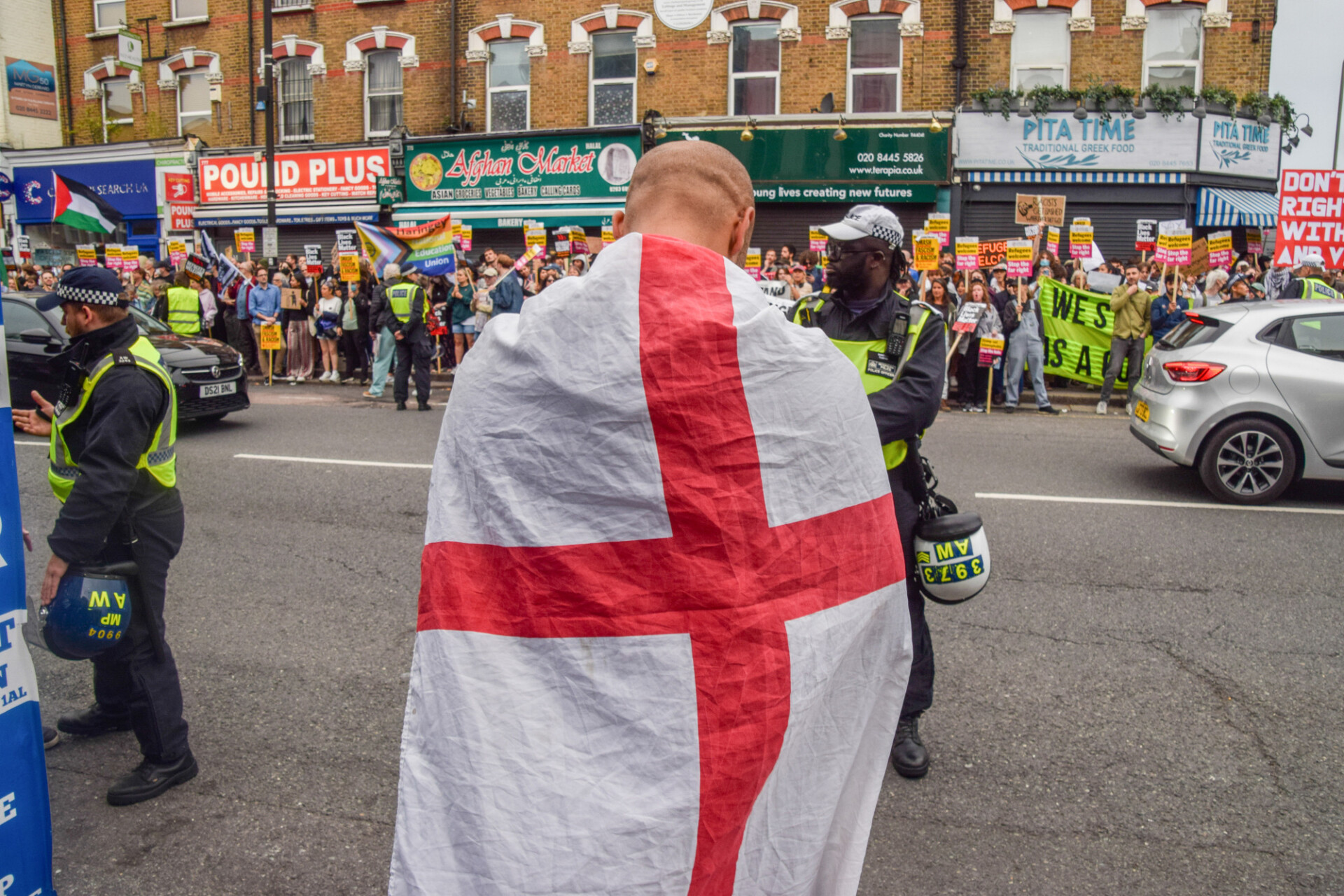 UK riots have exposed competing visions of Englishness. Credit: Getty