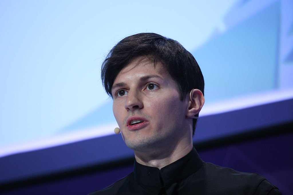 Telegram CEO Pavel Durov was detained in France this weekend. Credit: Getty