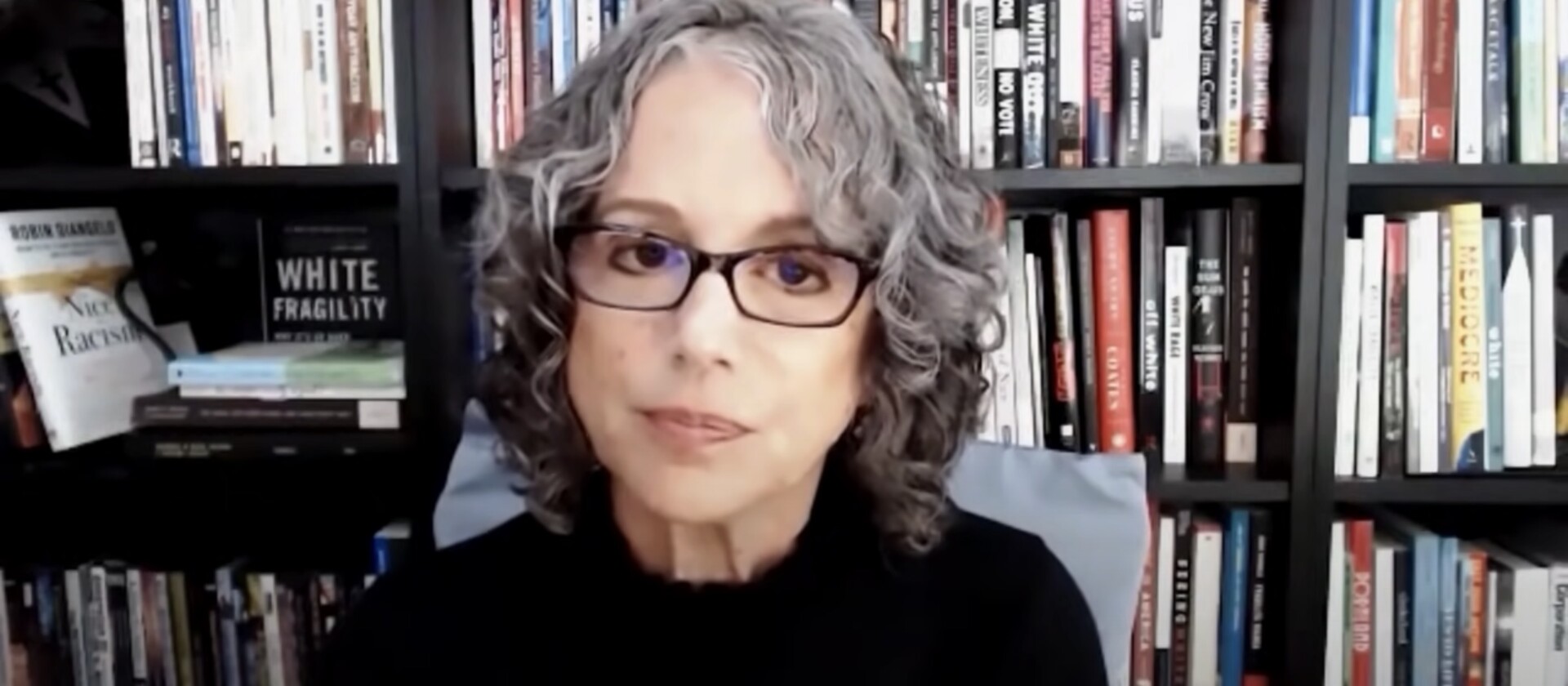 Antiracist academic Robin DiAngelo. Credit: Amanpour and Company/Youtube