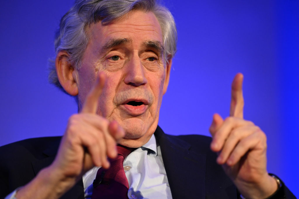 The Overton window according to Gordon Brown. Credit: Getty