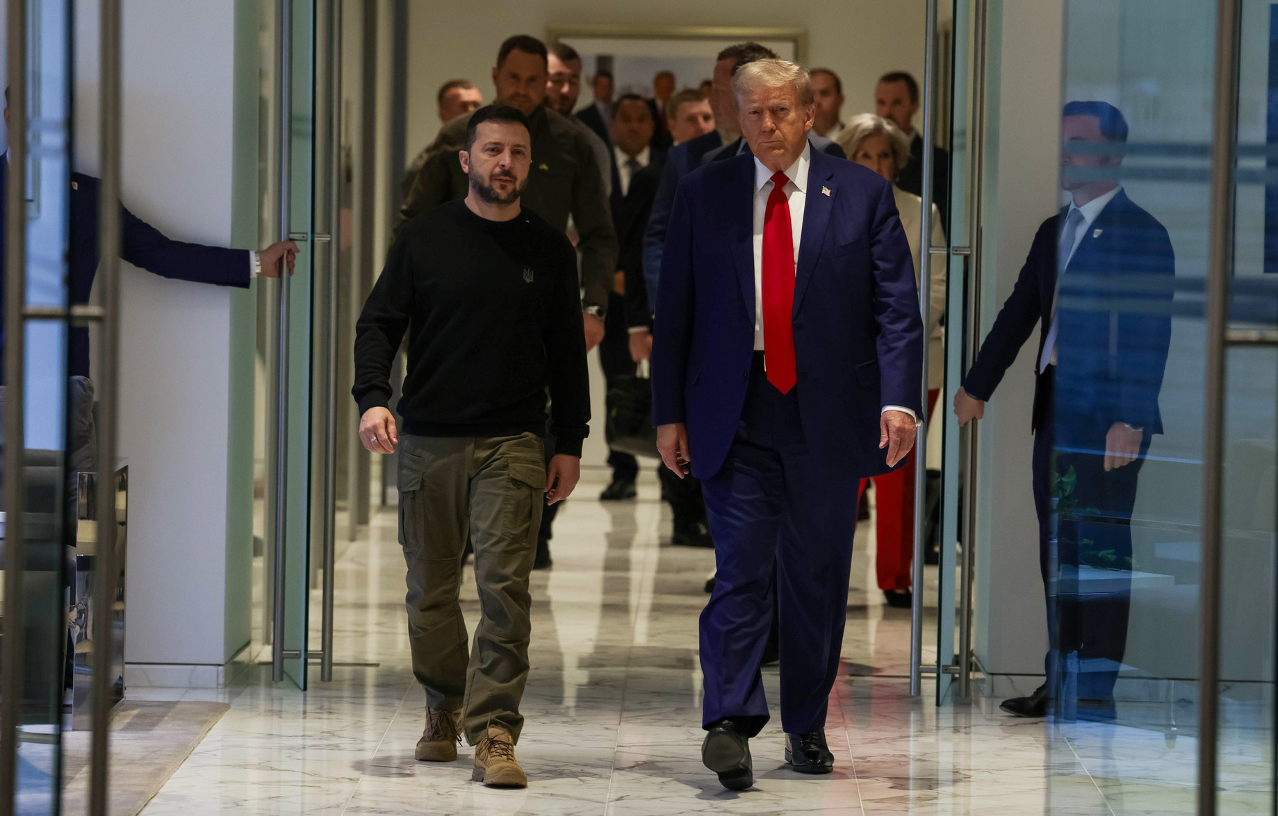 The Ukrainian leader may be preparing for a compromise. Credit: Getty 