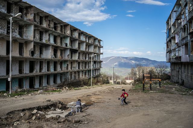 Armenian Nagorno-
Karabakh has passed into history (Brendan Hoffman/Getty)