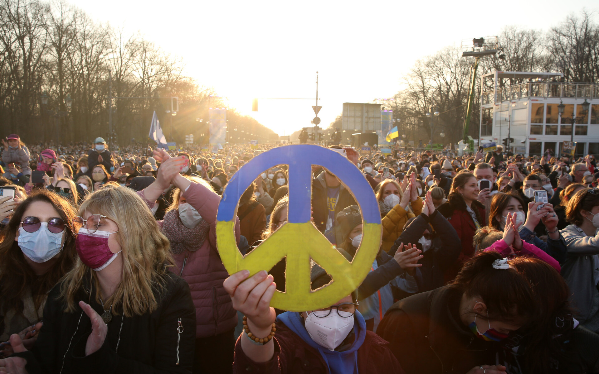 81% of young Germans worry about the outbreak of full-scale conflict in Europe. Credit: Getty