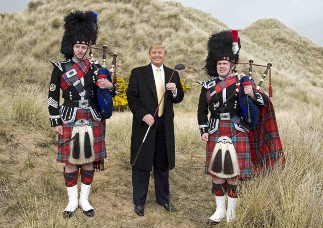 Why the Scots love Trump