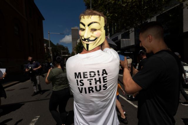 'The freedom movement that emerged from Covid has moved the conventional Right into a more populist free-speech position.' Brook Mitchell/Getty Images