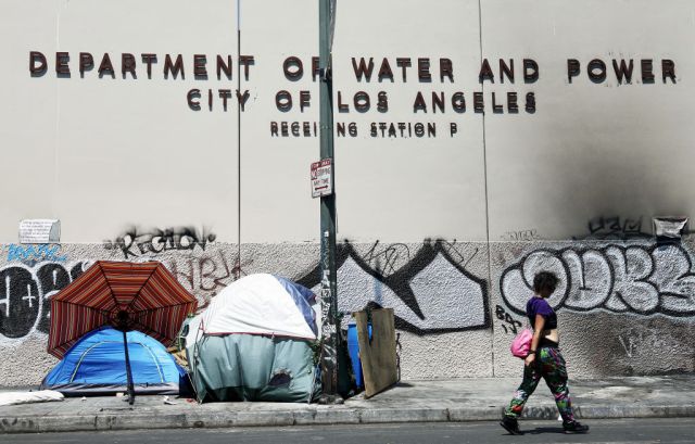 Crime and housing costs are driving people out of the Golden State. Credit: Getty