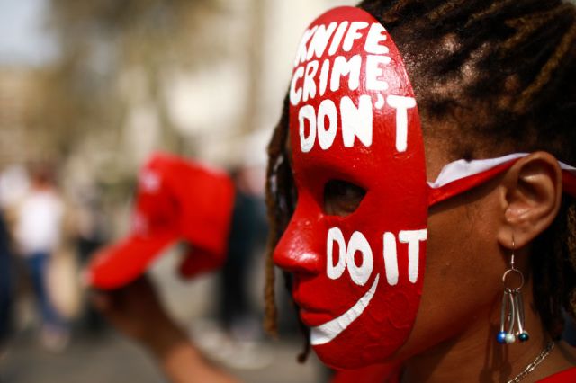 Knife crime is just one of Britain's moral panics. David Cliff/NurPhoto via Getty Images.