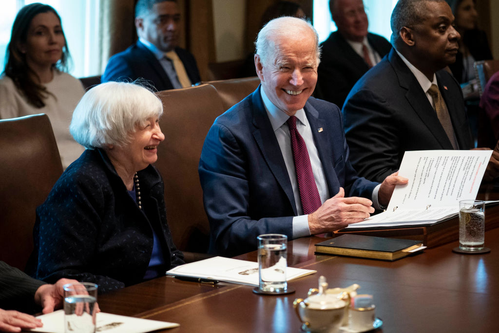 Janet Yellen and Joe Biden have left their successors a nasty surprise. Credit: Getty