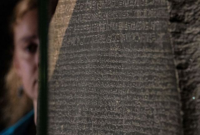 The Rosetta Stone transformed our understanding of Ancient Egypt. Carlos Jasso/AFP via Getty Images.