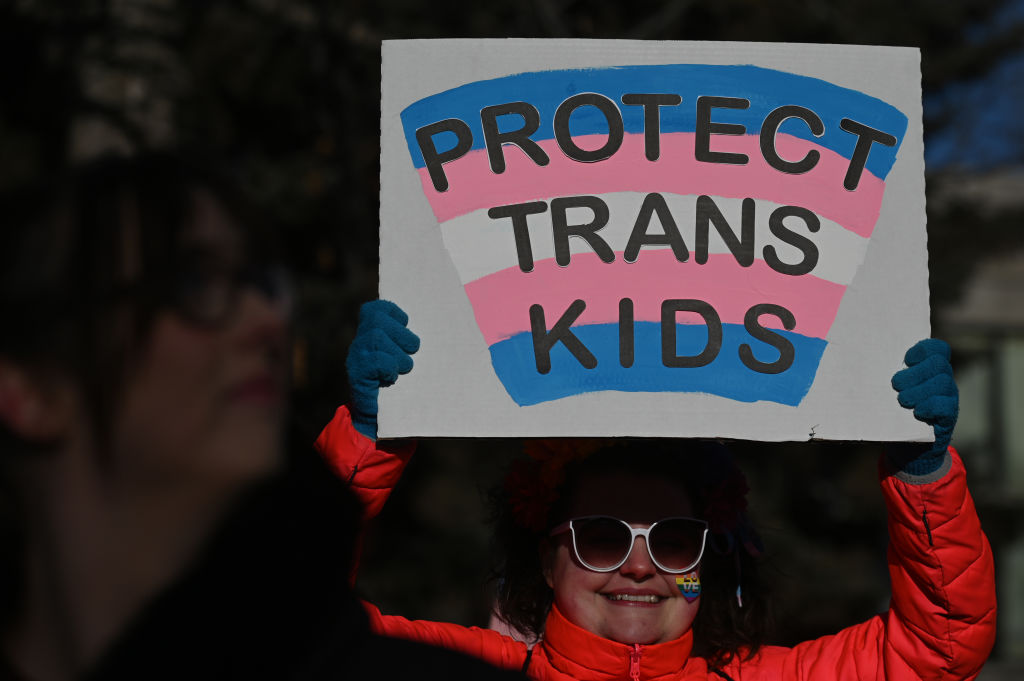 The trans lobby's argument is shifting. Credit: Getty